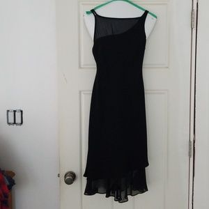 Black cocktail dress